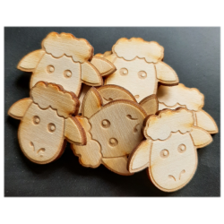 Głowa baranka półprodukt hobby (10szt.)