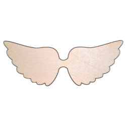 Skrzydła anioła 9x3,4cm półprodukt hobby (10szt.)