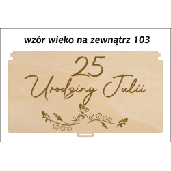 pudełko na urodziny