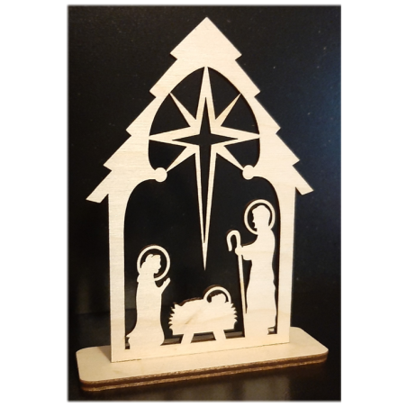Szopka Bożonarodzeniowa płaska
